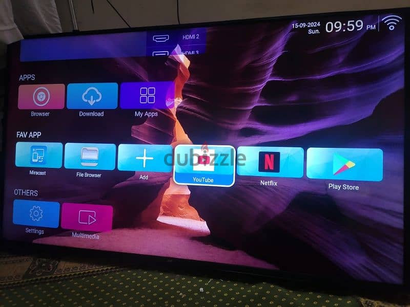 smart TV Android 68 inch 0