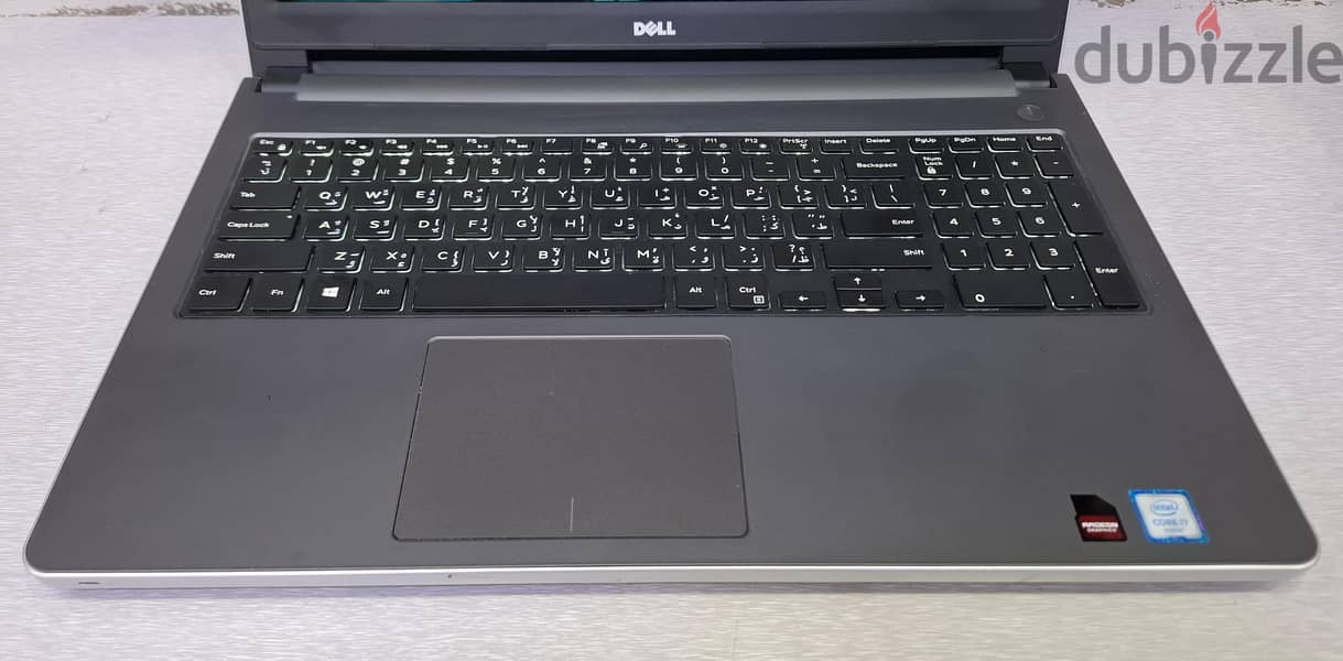 DELL Core i7 Touch Laptop AMD 4GB Graphics Card RAM 16GB + SSD 256GB 8