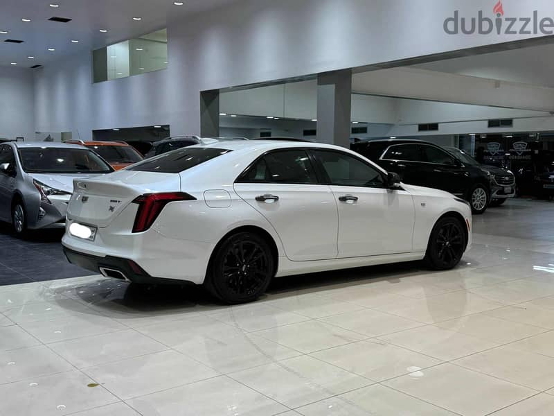 Cadillac CT4 2020 white 6