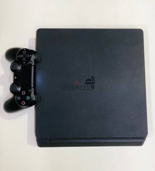 ps4 slim 500gb with original sony controller and games for sale 1