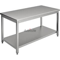 stainless steel table 110x50x90