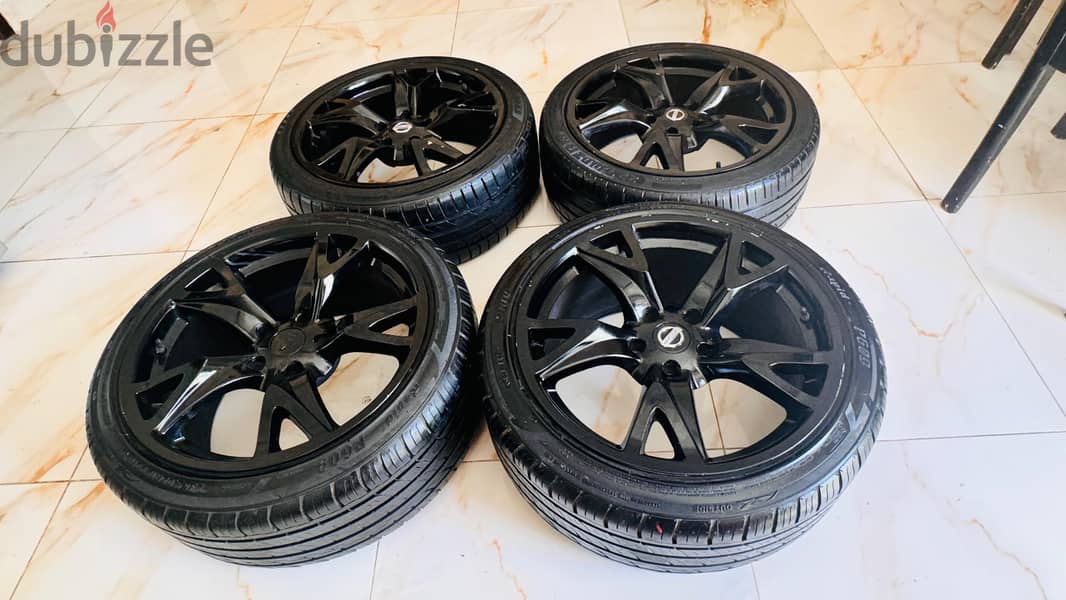 18inch alloy wheel for sale with tire,  18inch aloyy wheel,4 number 1