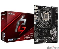 motherboard is as asrock z390 phantom gaming 4-IB