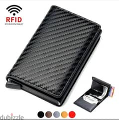 Carbon Fiber Men's Wallet Card Holder