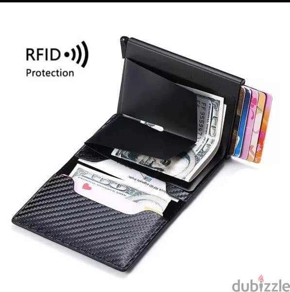 Carbon Fiber Men's Wallet Card Holder 2