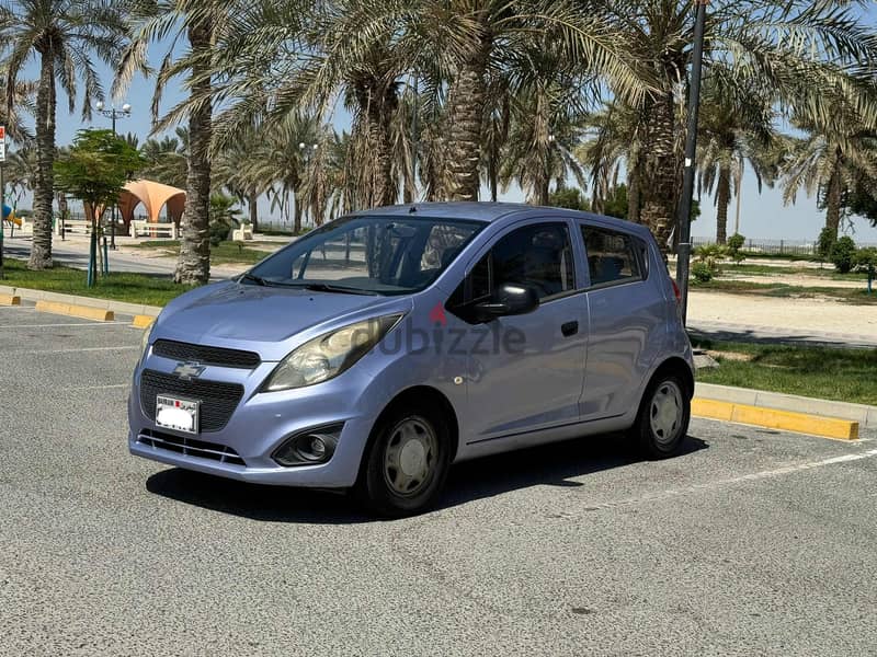 Chevrolet Spark 2015 blue 1