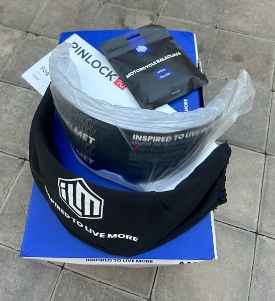 ILM HELMET - new - used only twice 2