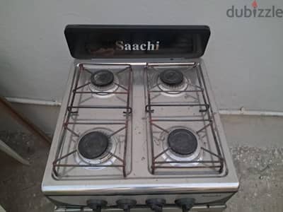 Stove Gas with stand 4 banner Working Condition