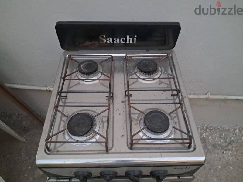 Stove Gas with stand 4 banner Working Condition 0