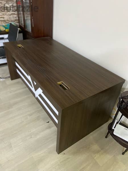 Office Table + 2 drawers + Office Chair ( Whole Set) 0