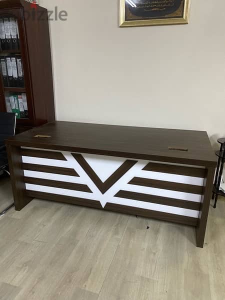 Office Table + 2 drawers + Office Chair ( Whole Set) 2