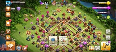 كلاش اوف كلانس تاون ١٦ ماكس Clash of clans town hall 16 max