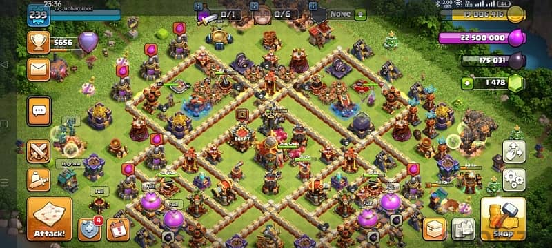 كلاش اوف كلانس تاون ١٦ ماكس Clash of clans town hall 16 max 2