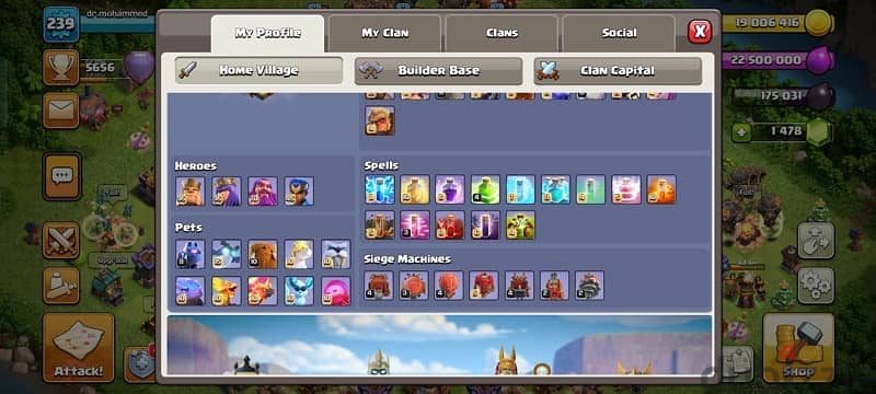 كلاش اوف كلانس تاون ١٦ ماكس Clash of clans town hall 16 max 3