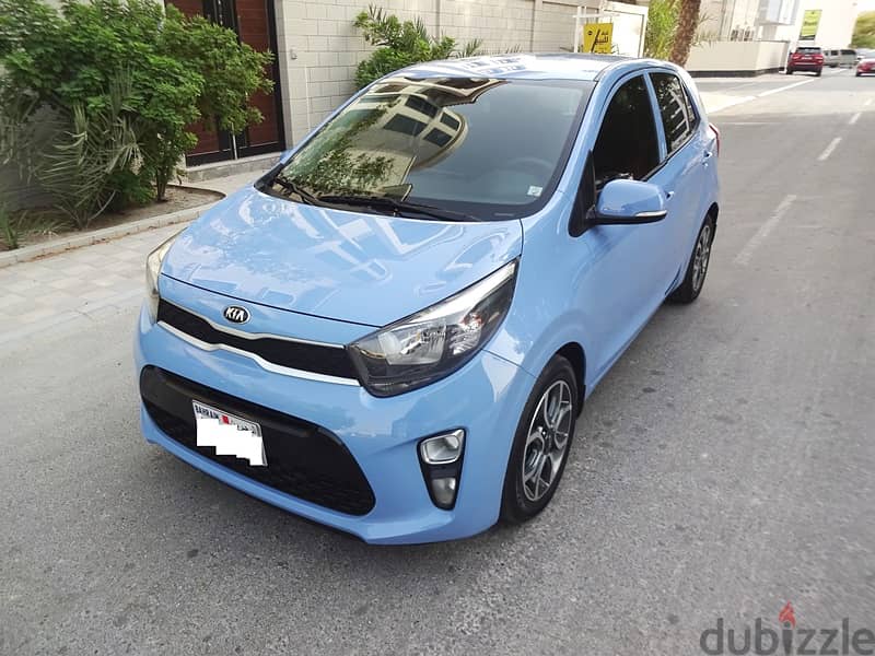 Kia Picanto HB 1.2 L 2021 Blue Under Warranty Agent Maintained Zero Ac 2