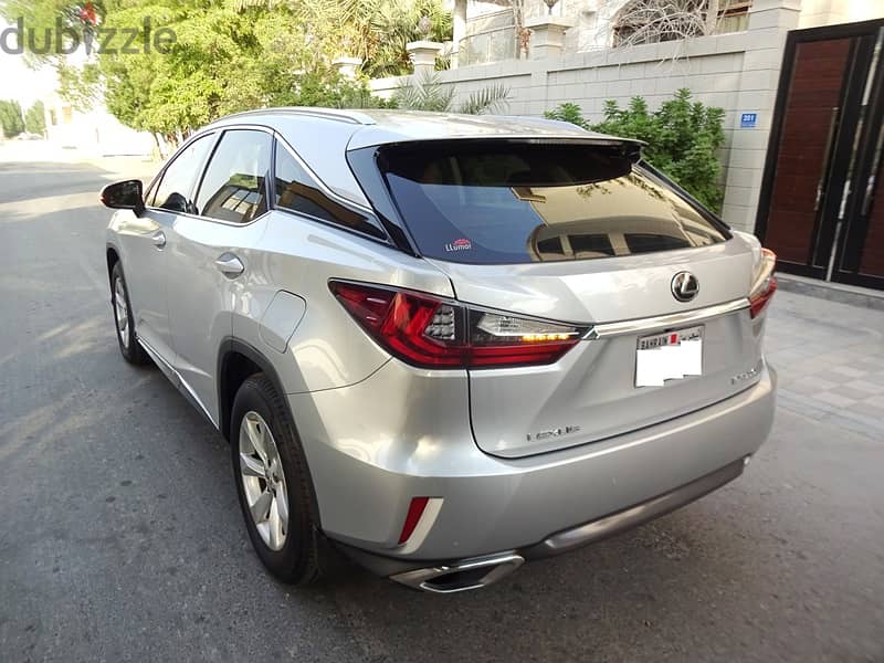 Lexus RX 350 3.5 L V6 Silver 2016 Agent Maintained Single User Urgent 4