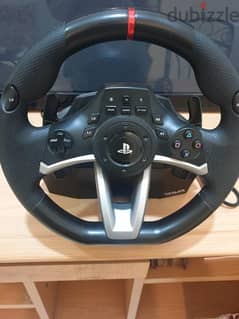 Playstation 4 with full set + steering wheel