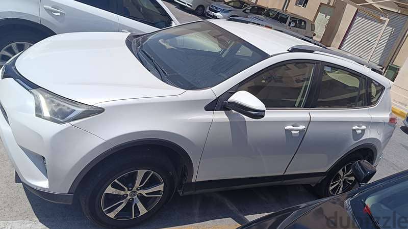 Toyota Rav 4 2017 White Well Mainatained Urgent Sale 2