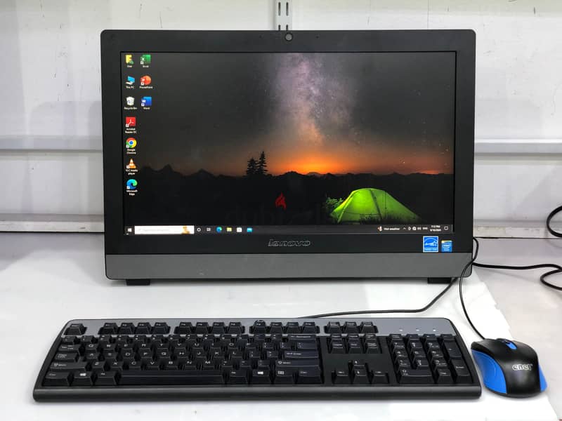 Lenovo All-In-One Computer With 500 GB SSD 8 GB RAM 20"Full HD Screen 0