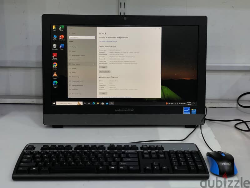 Lenovo All-In-One Computer With 500 GB SSD 8 GB RAM 20"Full HD Screen 4