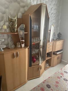 wooden cabinet in excellent condition