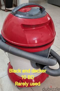 Black and decker Vaccumm cleaner like new for sell