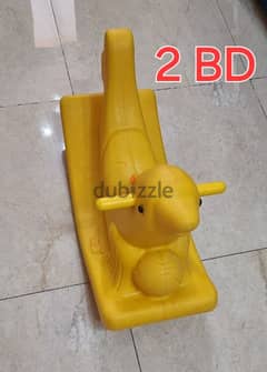 kid's rocking dolphin and bathtub for sell