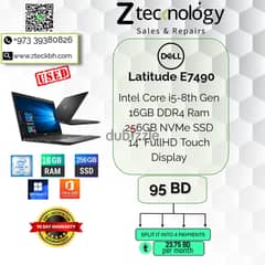 Dell Latitude E7490 with TouchScreen 0