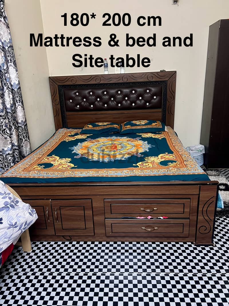 Bed and mattress 0