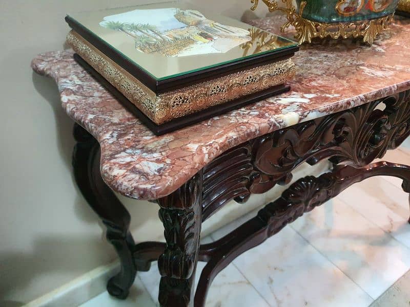 Marble table 4