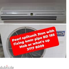 pearl splitunit 3 ton and other household items for sale with delivery