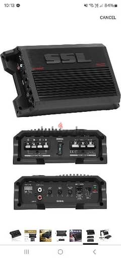 SSL 1200W American Car  Amplifier