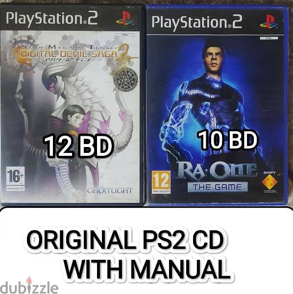 Original PS2 Cds with Manuals Complete 0