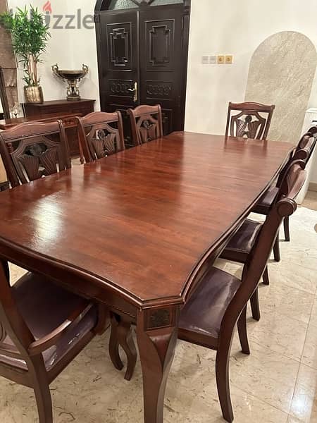 dining table with 8 chairs 2