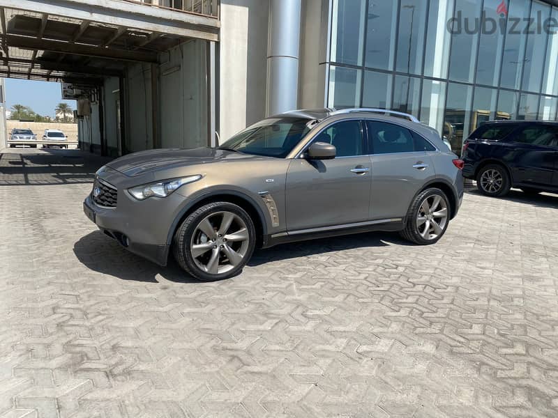 Infiniti FX50 2009 green 1