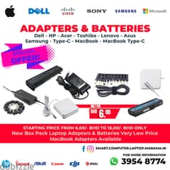 Adapters & Batteries Laptop New Box Pack Very Low Price MacBook Adaptr