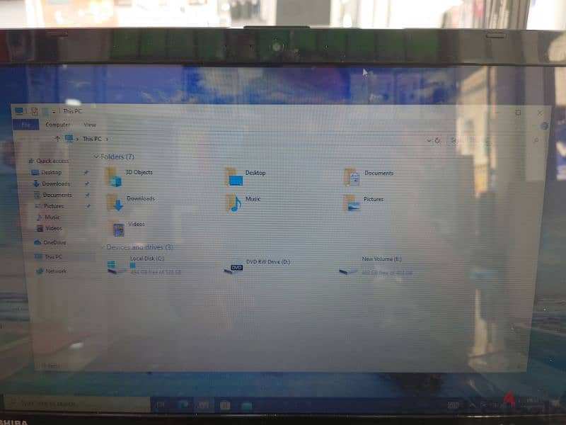 LAPTOP TOSHIBA CORE i5 8gb ram 500gb hdd 1