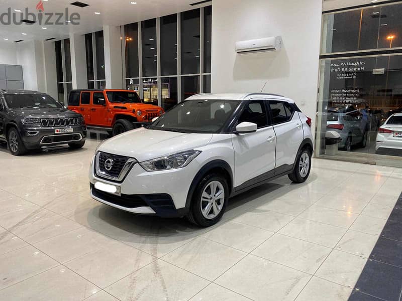 Nissan Kicks 2019 white 1