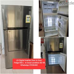 LG 650 L Fridge and other items for sale with Delivery 0