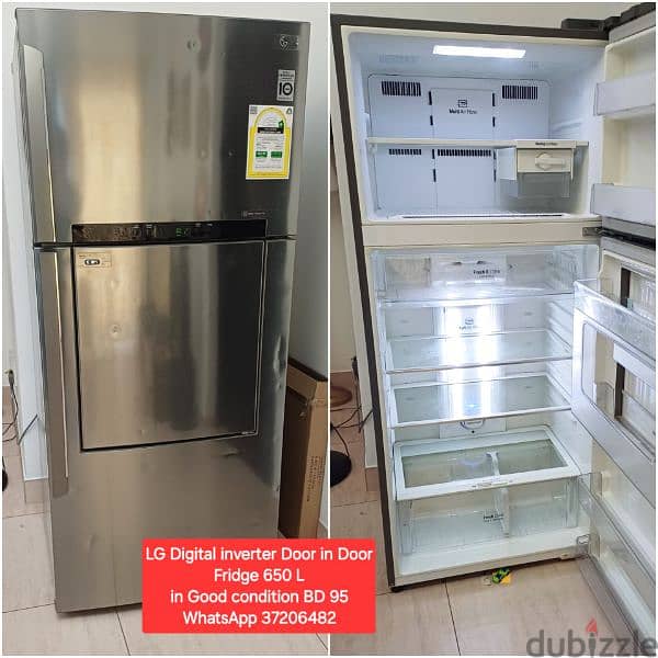 LG 650 L Fridge and other items for sale with Delivery 1