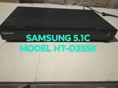 SAMSUNG 5.1C DVD PLAYER. NO REMOTE 12BD