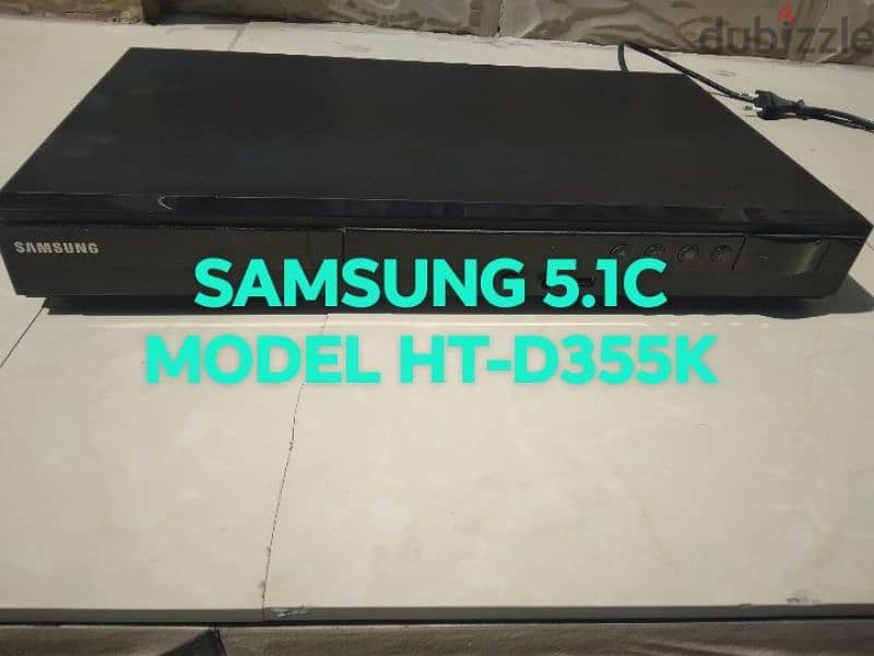 SAMSUNG 5.1C DVD PLAYER. NO REMOTE 12BD 0