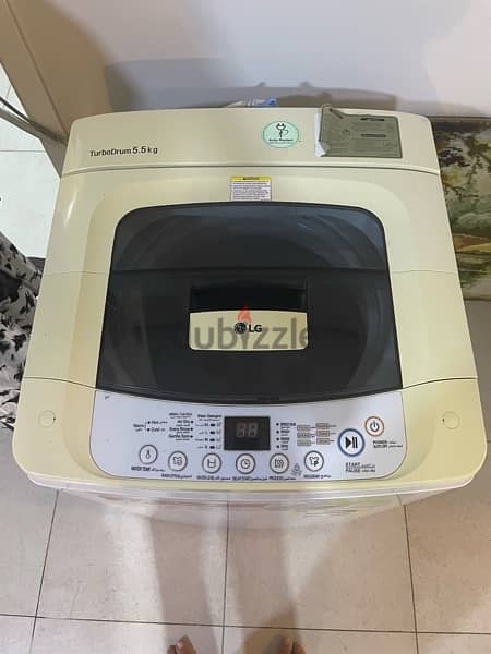 LG Top Load Auto Washer WTC55BWH 5.5kg 1