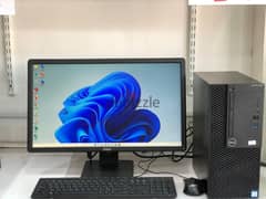 DELL Core i5 8th Gen Computer Set 23"LED Monitor 8GB RAM + 256 SSD 0