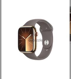 Apple Watch Series 9 41 mmGOLD STAILNESS STEEL CLAY BARAND NEW