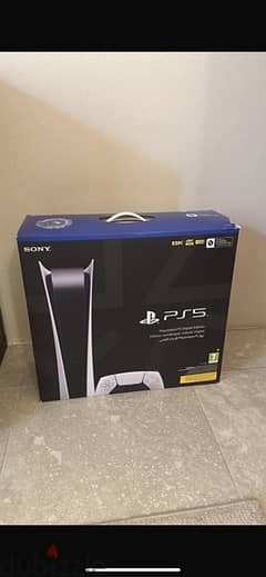 ps5 digital with box