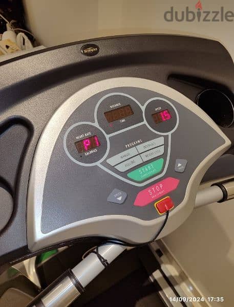 Tempo brand Treadmill GOOD Condition 2