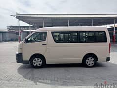 Toyota Hiace for rent weekly and monthly basis