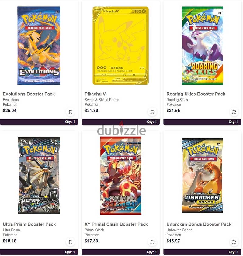 Pokemon TCG Sealed Cards Collection 4