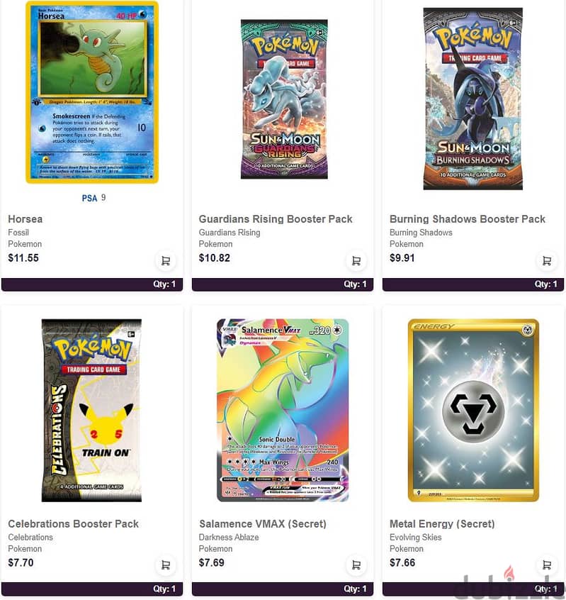 Pokemon TCG Sealed Cards Collection 7